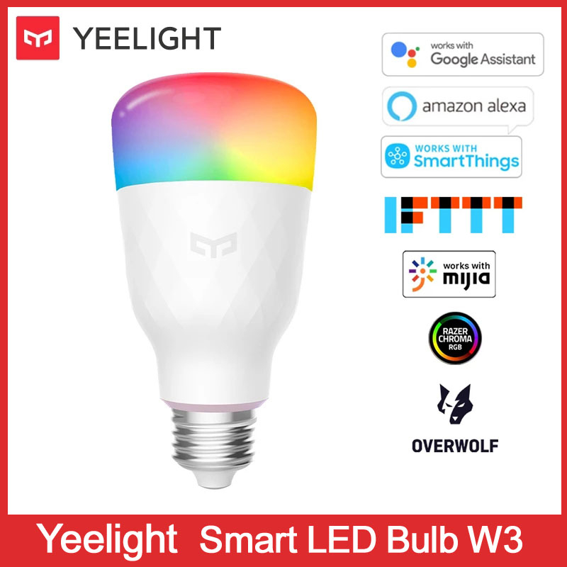 Yeelight YLDP005 หลอดไฟ LED อัจฉริยะ ควบคุมผ่าน WiFi และ Bluetooth