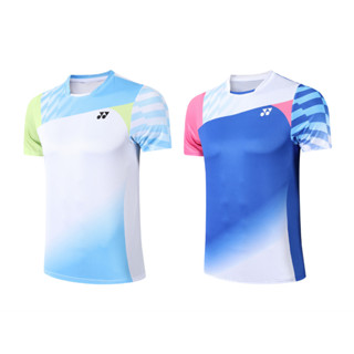 Yonex ผลิตภัณฑ์ใหม่ เสื้อกีฬาแบดมินตัน แห้งเร็ว สําหรับผู้ชาย และผู้หญิง 2023