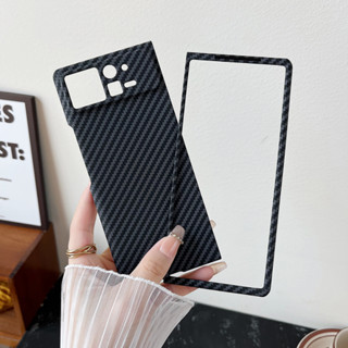 เคสโทรศัพท์มือถือ คาร์บอนไฟเบอร์ แบบพับได้ สําหรับ Xiaomi MIX Fold2