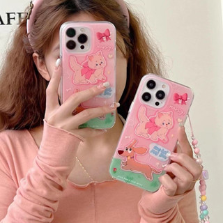 เคสโทรศัพท์มือถือ tpu แบบนิ่ม ลายสัตว์ สําหรับ iPhone 14 14promax 14pro 11 12 12PRO 12PROMAX 13 13pro 13promax