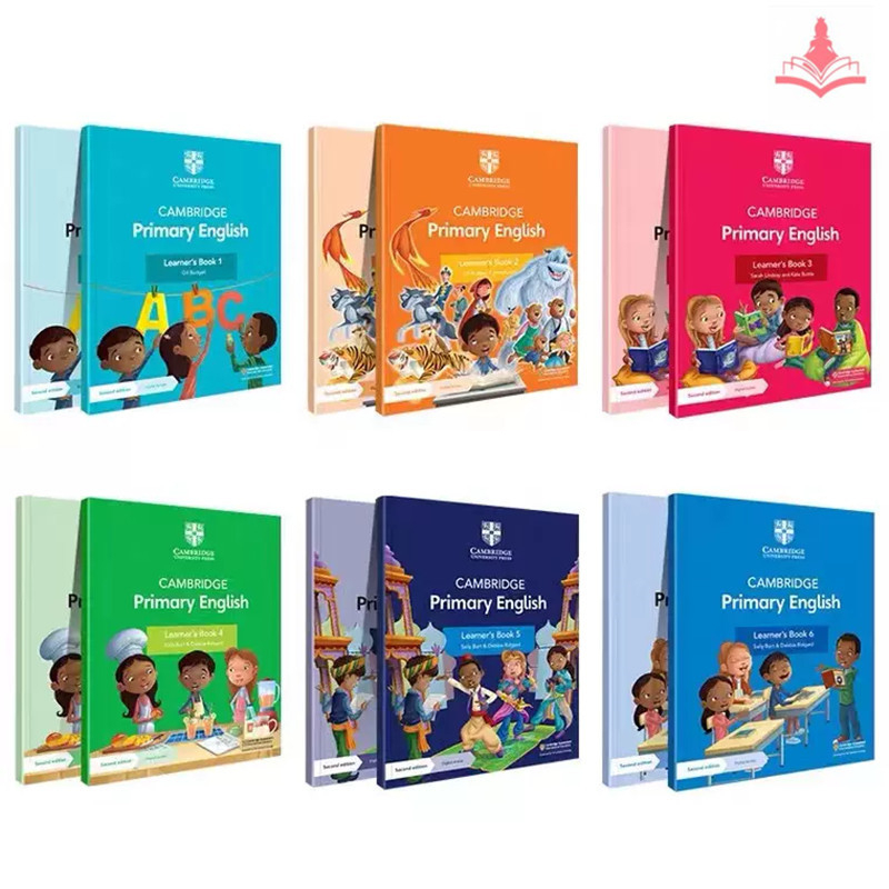 หนังสือเรียนและสมุดงานภาษาอังกฤษสำหรับเด็กและนักเรียนระดับประถมศึกษา—Cambridge Primary School Student's Children's Textbook Workbooks “Cambridge Primary English Learner's Book/Workbook Level 1/2/3/4/5/6”