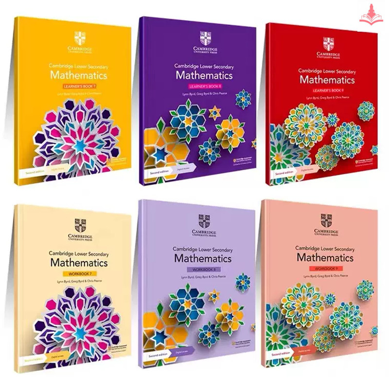 หนังสือเรียนและแบบฝึกหัดโรงเรียนเคมบริดจ์ Cambridge English International Secondary Mathematics 2nd Learner's/Workbook Level 7/8/9