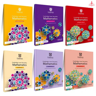 หนังสือเรียนและแบบฝึกหัดของโรงเรียนเคมบริดจ์ภาษาอังกฤษระดับมัธยมศึกษา—Cambridge English International Secondary School Student Textbooks Workbooks “Cambridge Lower Secondary Mathematics 2nd Learners Book /Workbook Level  7/8/9”