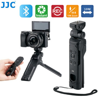 JJC TP-S1 ขาตั้งกล้องขนาดเล็กพร้อมรีโมทคอนโทรลไร้สาย Bluetooth แทนที่ RMT-P1BT สำหรับกล้อง Sony ZV-E1 ZV-E10 ZV-1 ZV-1F FX30 A7R5 A7M4 A7R4 A7S3 A7M3 A7R3 A7C A7R V A7 IV A7S III RX100 VII RX100M7 A6600 A6400 A6100 A7R4A A7R3A A1 A9 II RX0 II