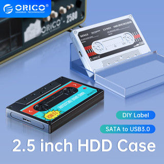 Orico เคสฮาร์ดดิสก์ภายนอก SSD USB SATA 3.0 2.5 นิ้ว SATA HDD SSD สําหรับแล็ปท็อป PC