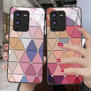 Dmy เคสโทรศัพท์มือถือกระจกนิรภัย สําหรับ vivo V25 pro V27 V23 V23e V20 pro V20se V19 V21 V21e V17 pro V15 V11i X50 X60 X70 pro X80