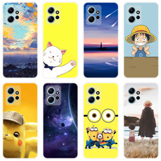 เคสโทรศัพท์ซิลิโคน TPU แบบนิ่ม ลายการ์ตูนอนิเมะ สําหรับ Xiaomi Redmi Note 12 4G Note12 4G 4