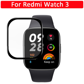 สําหรับ Redmi Watch 3 PMMA 3D เต็ม ไฮโดรเจล ฟิล์มนิ่ม ป้องกันหน้าจอ