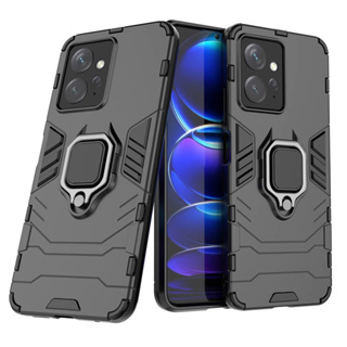 เคส Xiaomi Redmi Note 12 ฮาร์ดเคสกันกระแทกเคสโทรศัพท์ Hybrid Armor Shockproof Ring Case Redmi Note 12 4G Cover Stand