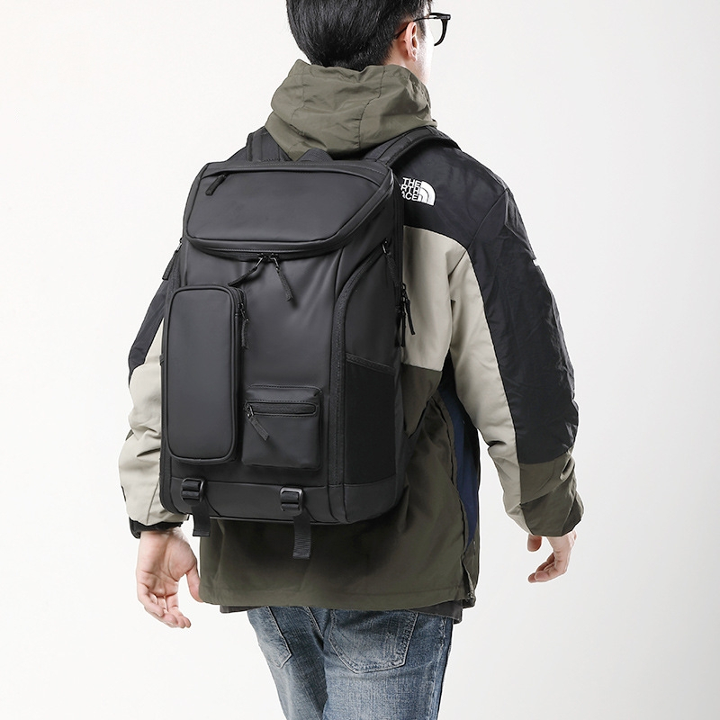 FULL DESIGN กระเป๋าเป้สะพายหลัง ใส่แล็ปท็อป กันน้ํา จุของได้เยอะ ขนาด 17.3 นิ้ว ออกแบบดี เต็มเครื่อง สไตล์นักธุรกิจ สําหรับเดินทาง