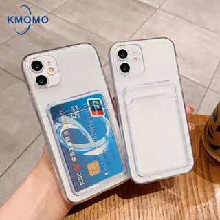 เคสกันกระแทกเคสใส่บัตร เคสซิลิโคนใส เคสใสทรงสี่เหลี่ยม Realme C55 10 Pro + 9 9i Plus 4G C35 C33 C30 8i Narzo 50i Prime 50A 50 พร้อมช่องใส่บัตร