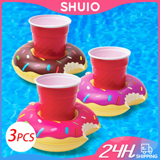 Shuio ที่รองแก้วเครื่องดื่ม แบบเป่าลม ของเล่นสําหรับเด็ก 1 ชิ้น