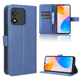 Honor X5 Case Holder Stand Case Honor X5 HonorX5 เคส เคสฝาพับ Wallet PU Leather Back Cover