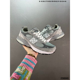 (จํากัดเวลาพิเศษในร้านนี้) New Balance NB Made in USA MR993 Series American Heritage Classic Retro รองเท้าผ้าใบลําลอง เหมาะกับการวิ่ง เล่นกีฬา MR993GL