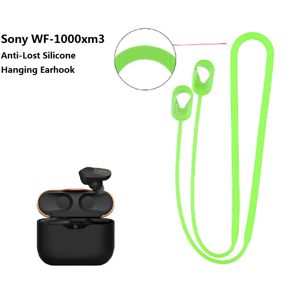 หูฟังอินเอียร์ ซิลิโคน แบบตะขอเกี่ยวหู สําหรับ Sony WF-1000xm3 WF1000xm3