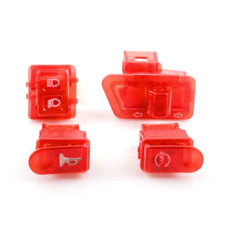 4 ชิ้น/เซ็ตรถจักรยานยนต์ HONDA WAVE 125S/X/ULTIMO/WAVE 100R หัวแตร Dimmer ไฟเลี้ยว Starter สวิตช์เดี่ยว