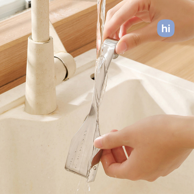 Hi HOMES ใหม่ 304 มีดสเตนเลส มีดตัดเนย บล็อกเกจวัดชีส เครื่องตัดชีส พร้อมตะขอ ขนมปัง เนย ลูกบาศก์ ไม้พาย เครื่องตัด ราคา ถูกที่สุด ดีลบีเคเค แกลเลอรีภาพที่ 9