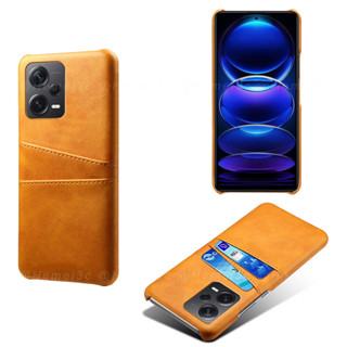 Redmi Note 12 Pro Plus Pro+ 5G เคสโทรศัพท์หนังแข็ง เก็บบัตร