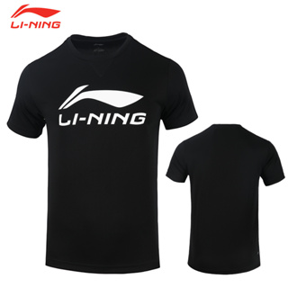 ใหม่ Li Ning เสื้อแบดมินตัน แขนสั้น แบบแห้งเร็ว สําหรับผู้ชาย และผู้หญิง เหมาะกับการเล่นกีฬา AHSR789 2023