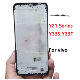 กรอบหน้าจอ LCD สําหรับ Vivo Y21S Y21T Y33S Y33T Y21A Y21G Y21E