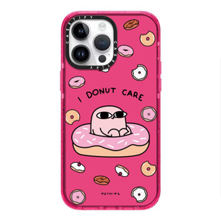 Original glitter Ketnipz CASE.TIFY Cute Phone Case for iphone 14 14pro 14promax 11 12 12ProMax 13promax 13 case High-end shockproof hard case Cartoon avocado doughnut doodle pattern Official New Design Luxury Style Green Pink