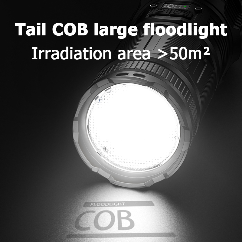 Smilingshark SD5209 ไฟฉาย led M77 4500lumens Type-C ซูมได้ 7 โหมด กันน้ํา สําหรับตั้งแคมป์ เดินป่า ล่าสัตว์ ทํางาน ราคา ถูกที่สุด ดีลบีเคเค แกลเลอรีภาพที่ 6