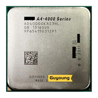 Yzx A4-Series A4-4000 A4 ซ็อกเก็ตโปรเซสเซอร์ CPU 4000 3.0 GHz AD4000OKA23HL FM2