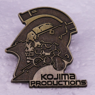 Kojima เข็มกลัดโลหะ สไตล์วินเทจ ญี่ปุ่น สําหรับเล่นเกม สตูดิโอ