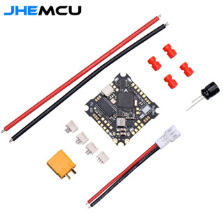 Jhemcu F4 AIO 1-2S ตัวควบคุมการบิน (STM32F411) รองรับ ELRS TBS SBUS BLHELIS 12A 4in1 Betaflight ESC สําหรับโดรน Tinywhoop Cinewhoop RC FPV Freestyle