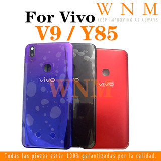 สําหรับ Vivo V9 Y85 Y85A V9 Pro / V9 Youth Edition Z1 Z1i แบตเตอรี่ กระจก ฝาหลัง เคสประตูด้านหลัง พร้อมเลนส์ และปุ่ม อะไหล่เปลี่ยน