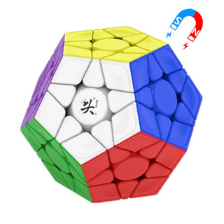 Dayan V2 M Megaminxes V2 M ลูกบาศก์แม่เหล็ก 12 ด้าน 3x3 Cube Puzzle