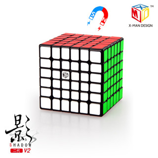 Qiyi XMD Shadow V2 M 6x6x6 ลูกบาศก์แม่เหล็ก Qiyi 6x6 XMD Shadow V2M 6x6