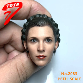 โมเดลหัวเจ้าหญิง Leia สเกล 1/6 สําหรับฟิกเกอร์ 12 นิ้ว PH TBLeague