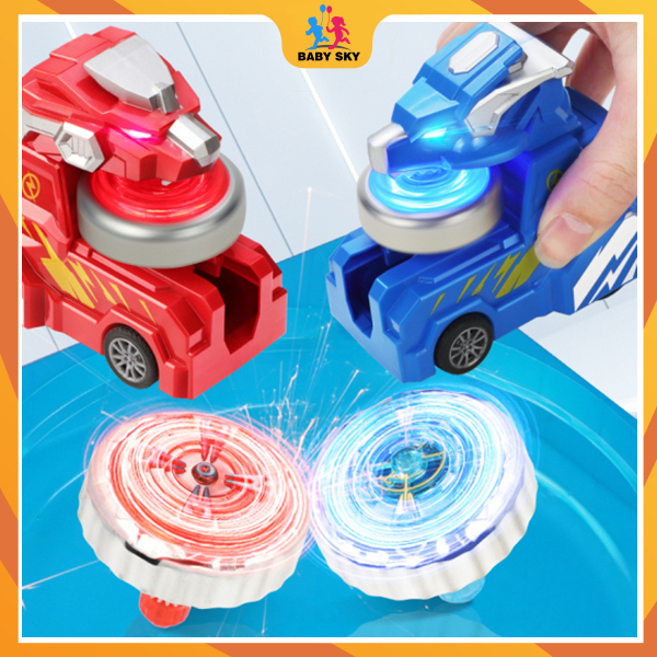 Beyblade ชุด Beyblade Launcher และ bey Beyblade รถส่องสว่างหมุน Launcher ของเล่นเด็กของขวัญวันเด็กขอ