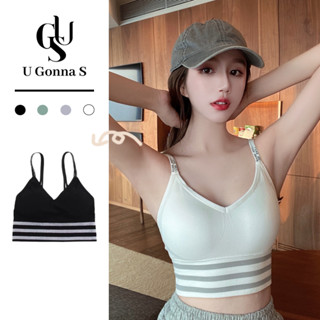 U Gonna S ผู้หญิงชุดชั้นใน Tank Top Push Up Bra เซ็กซี่ชุดราตรีค็อกเทล Casual กับหน้าอก Pad