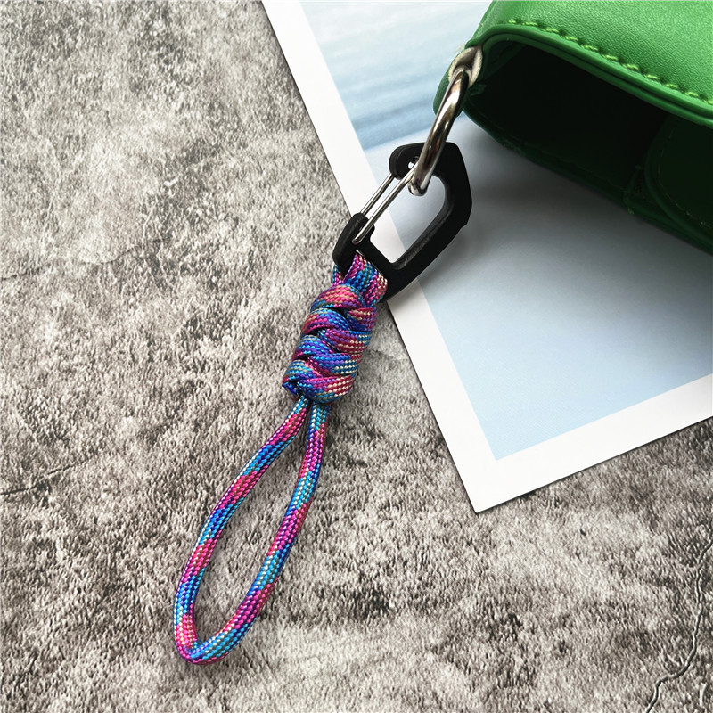 พวงกุญแจถัก cord เชือกเส้นเล็กกลางแจ้งสําหรับมีดสายรัดป้องกันการสูญหายที่มีสีสัน Landyards พรีเมี่ยมพวงกุญแจเชือกเส้นเล็กอุปกรณ์เสริม ราคา ถูกที่สุด ดีลบีเคเค แกลเลอรีภาพที่ 3