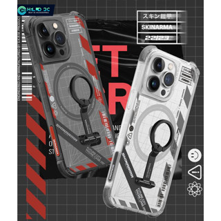 Skinarma เคสโทรศัพท์มือถือ แม่เหล็ก กันกระแทก พร้อมแหวนขาตั้ง สําหรับ iphone 14 pro max 14 pro