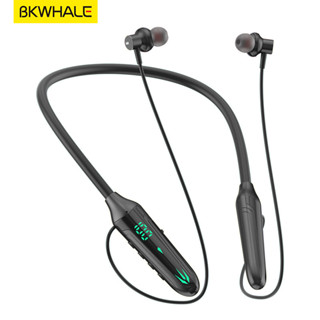 Bkwhal GB-06 ชุดหูฟังบลูทูธไร้สาย 5.0 500mAh ลดเสียงรบกวน ความจุเยอะ สําหรับเล่นกีฬา