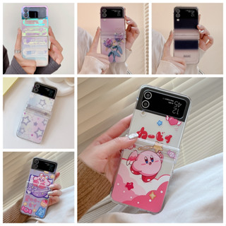 เคสโทรศัพท์มือถือ ซิลิโคนนิ่ม ป้องกัน ลายการ์ตูนแมวนําโชค สําหรับ Samsung z Flip 4 5G Galaxy z Flip 3