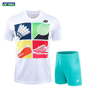 ใหม่ Yonex เสื้อกีฬาแบดมินตัน ครบรอบ 75 ปี 2023 สําหรับผู้ชาย และผู้หญิง