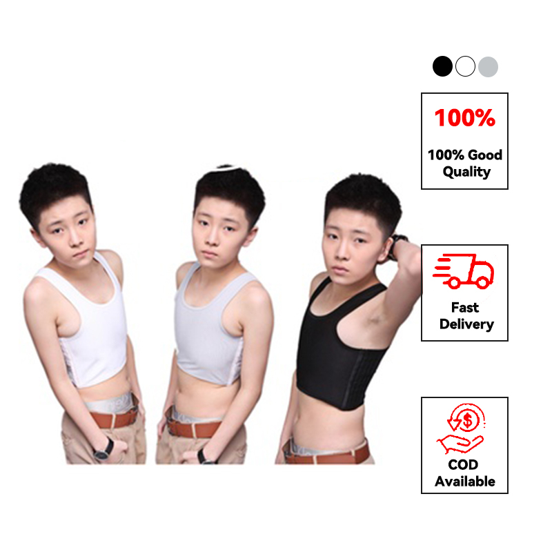 เข็มขัดรัดหน้าอก แบบสั้น ระบายอากาศได้ดี สไตล์เลสเบี้ยน