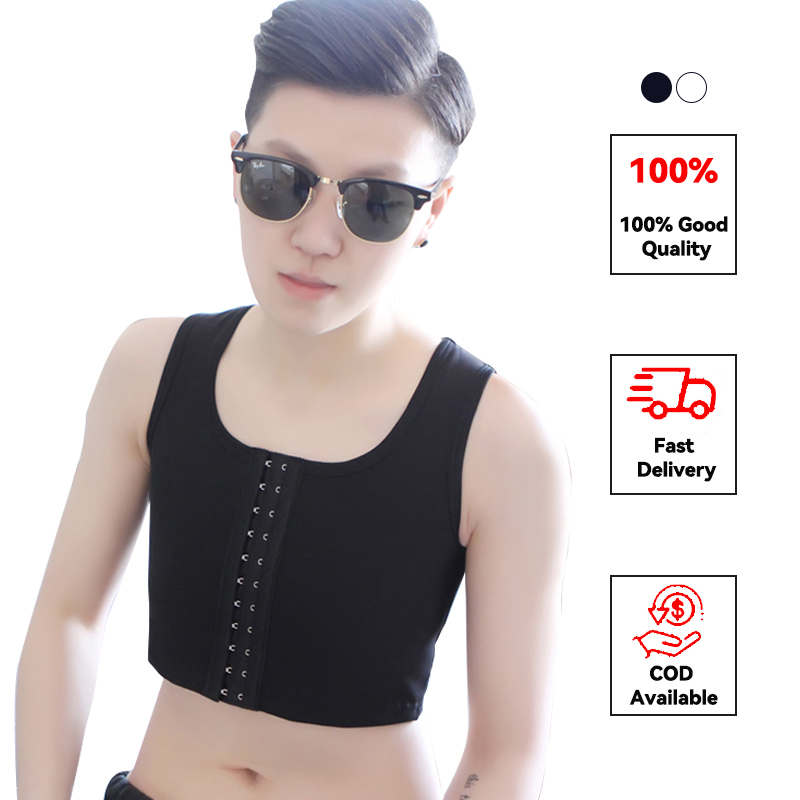 เสื้อกล้าม ระบายอากาศได้ดี แต่งหัวเข็มขัด สไตล์เลสเบี้ยน สําหรับเด็กผู้ชาย