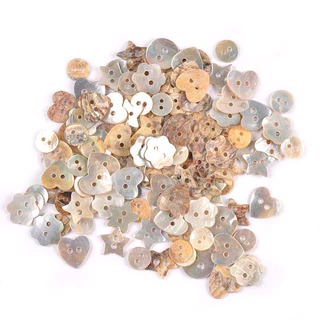 50 ชิ้น 2 หลุมสี Mother Of Pearl รอบปุ่มเปลือกอุปกรณ์เย็บผ้า DIY เครื่องแต่งกายเด็กอุปกรณ์ Scrapbooking หัตถกรรม CP2428
