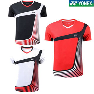 Yonex เสื้อยืดกีฬาแบดมินตัน แห้งเร็ว ฤดูร้อน สําหรับผู้ชาย และผู้หญิง