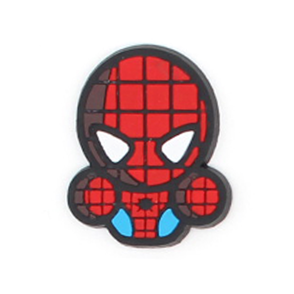 1 ชิ้น อุปกรณ์เสริม การ์ตูน Jibbitz Marvel crocs เสน่ห์รองเท้า ซูเปอร์ฮีโร่ DIY ตกแต่ง สําหรับรองเท้าแตะ ของขวัญเด็ก