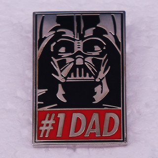 เข็มกลัด รูป Star Wars Villain DAD Badge Science Fiction อุปกรณ์เสริม สําหรับแฟนหนัง ของขวัญ