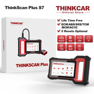 Thinkcar Thinkscan Plus S7 เครื่องมือวิเคราะห์รถยนต์ โปรแกรมเมอร์ Wifi บลูทูธ OBD2 อัพเดทฟรี Proton Perodua All OBD2