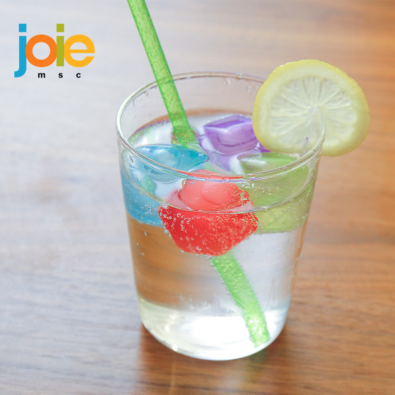 Joie ก้อนน้ําแข็งแบบใช้ซ้ําได้และถาดพร้อมเครื่องทําน้ําแข็งสําหรับวิสกี้และกาแฟพลาสติกเกรดอาหาร ก้อนน้ําแข็งแช่เย็นแบบใช้ซ้ําได้