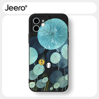 Jeero เคสไอโฟน เคสซิลิโคนนุ่มกันกระแทกการ์ตูนอนิเมะตลก เคสโท…