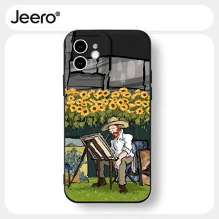 Jeero เคสไอโฟน เคสซิลิโคนนุ่มกันกระแทกน่ารักตลก เคสโทรศัพท์ Compatible for iPhone 15 14 13 12 11 Pro Max SE 2020 X XR XS 8 7 6 6S Plus พลัส HFF2873